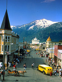 Skagway City and White Pass Summit